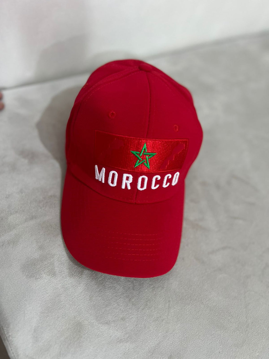 Casquette marocaine rouge