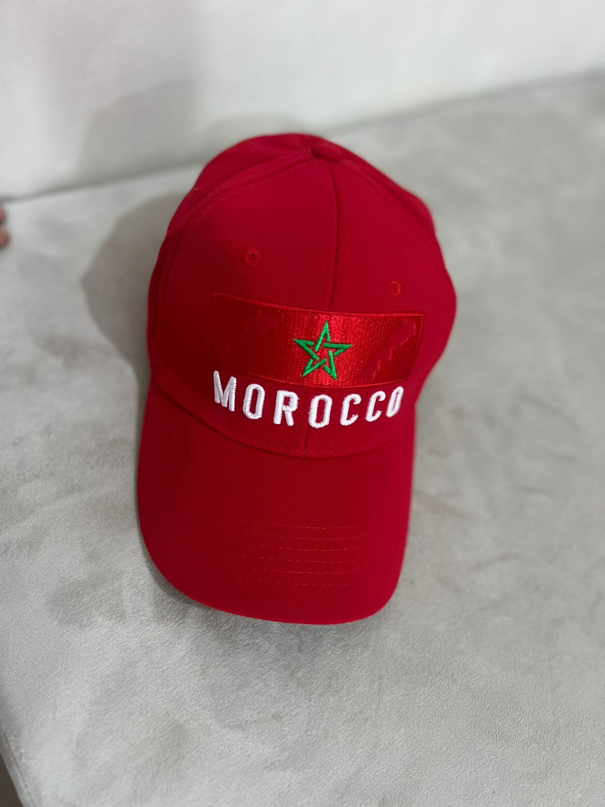Casquette marocaine rouge